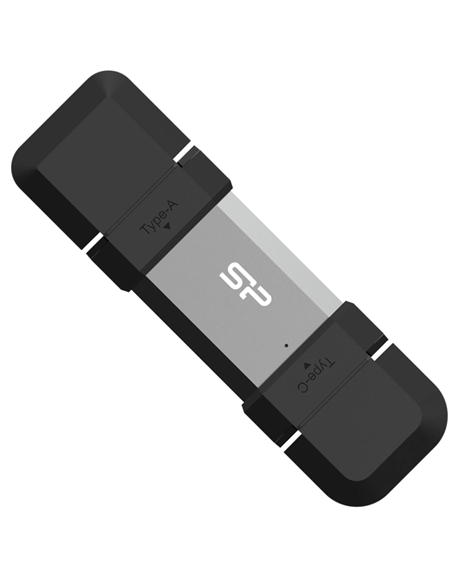 64 GB | Silver | USB Type-A and USB Type-C | Dual USB Drive | Mobile C51
