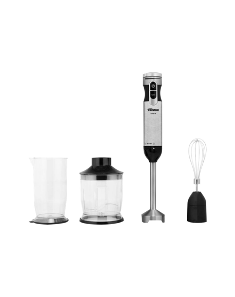 Tristar | Hand Blender Set | 1000 W | Number of speeds 1 | Turbo mode | Stainless Steel/Black