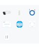 Reolink | Smart PoE IP Camera with Person/Vehicle Detection | P320 | Bullet | 5 MP | 4mm/F2.0 | IP67 | H.264 | Micro SD, Max. 25