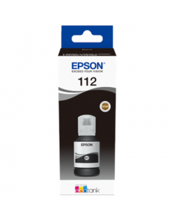 Epson 112 EcoTank Pigment C13T06C14A Ink Bottle, Black