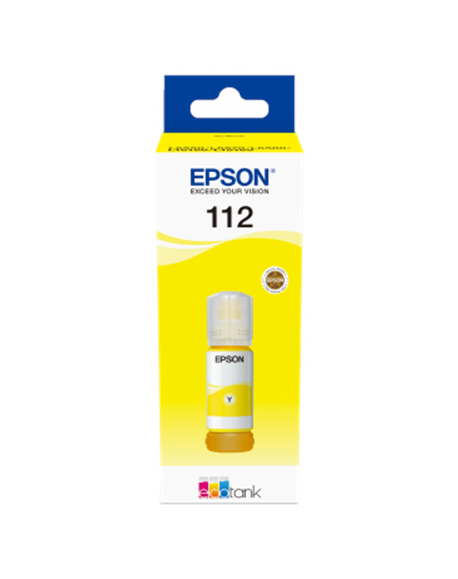 Epson 112 EcoTank Pigment C13T06C44A Ink Bottle, Yellow