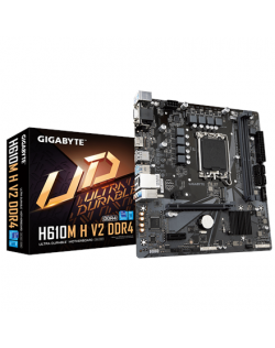 Gigabyte Number of SATA connectors 4 | Processor family Intel | Processor socket LGA1700 | H610M H V2 G1.0 | Supported hard disk
