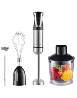 Adler AD 4627 | Hand Blender Set | 1800 W | Number of speeds 20 | Turbo mode | Chopper | Stainless Steel/Black