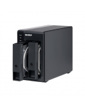 QNAP 2 Bay USB Type-C Direct Attached Storage with Hardware RAID | TR-002 | Micro | 6 GB | Black