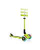 Globber | Junior Scooter | Green | Scooter Junior Foldable Fantasy Lights | 437-106