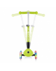 Globber | Junior Scooter | Green | Scooter Junior Foldable Fantasy Lights | 437-106