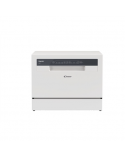 Candy | Dishwasher | CP 6E51LW | Table | Width 55 cm | Number of place settings 6 | Number of programs 5 | Energy efficiency class E | White