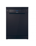 Candy | Dishwasher | CF 5C6F0B | Free standing | Width 59.7 cm | Number of place settings 15 | Number of programs 8 | Energy efficiency class C | Display | Black