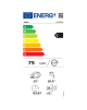 Candy | Dishwasher | CF 5C6F0B | Free standing | Width 59.7 cm | Number of place settings 15 | Number of programs 8 | Energy eff