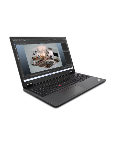 Lenovo ThinkPad P16v Gen 2 | Black | 16 " | IPS | WUXGA | 1920 x 1200 pixels | Anti-glare | Intel Core U7 | 155H | 32 GB | SO-DI