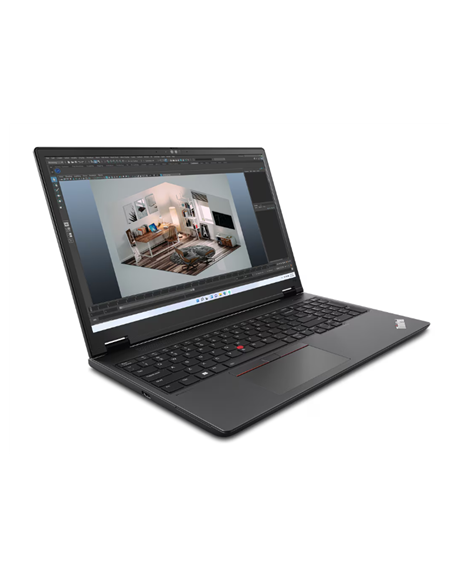 Lenovo ThinkPad P16v Gen 2 | Black | 16 " | IPS | WUXGA | 1920 x 1200 pixels | Anti-glare | Intel Core U7 | 165H | 32 GB | SO-DI