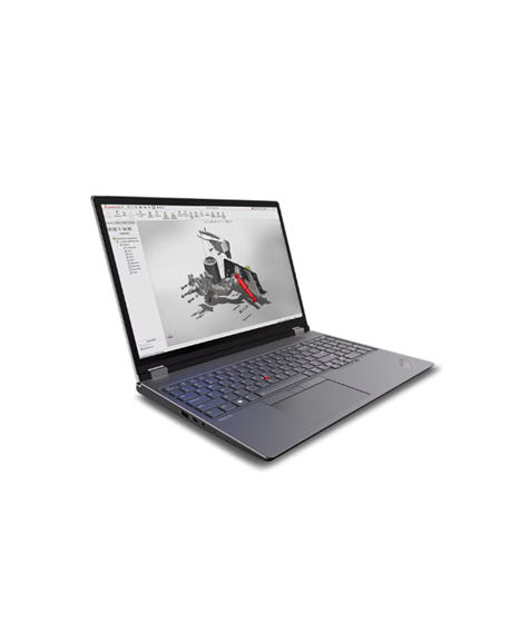 Lenovo ThinkPad P16 Gen 2 | Storm Grey | 16 " | IPS | WQXGA | 2560 x 1600 pixels | Anti-glare | Intel Core i7 | i7-14700HX | 32 