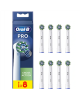 Oral-B | Replaceable toothbrush heads | EB50RX-8 Cross Action Pro | Heads | For adults | Number of brush heads included 8 | Whit