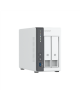 QNAP 2-bay 2.5 GbE NAS with Integrated NPU | TS-216G | ARM 4-core | Cortex-A55 | Processor frequency 2.0 GHz | 4 GB