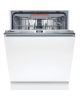Bosch | Dishwasher | SMV4EMX71S | Built-in | Width 60 cm | Number of place settings 14 | Number of programs 6 | Energy efficiency class B | Display | AquaStop function | White