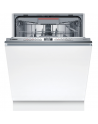 Bosch | Dishwasher | SMV4EMX71S | Built-in | Width 60 cm | Number of place settings 14 | Number of programs 6 | Energy efficiency class B | Display | AquaStop function | White
