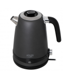 Adler Kettle | AD 1295g SS | Electric | 2200 W | 1.7 L | Stainless Steel | 360° rotational base | Grey