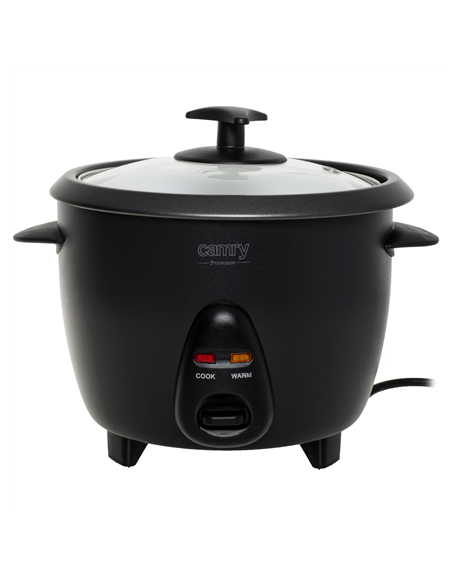 Camry Rice Cooker | CR 6419 | 400 W | 1 L | Number of programs 2 | Black