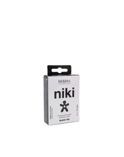 Mr&Mrs Niki Car air freshener refill JRNIKIBX002V00 Refill for Car Scent, Black Tea, Black