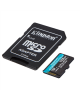 Kingston microSD Canvas Go! Plus 128 GB, MicroSD, Flash memory class 10, SD Adapter