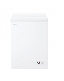 Candy | Freezer | CCHH 100E | Energy efficiency class E | Chest | Free standing | Height 84.5 cm | Total net capacity 97 L | Whi