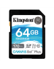 Kingston Canvas Go! Plus 64 GB, SD, Flash memory class 10