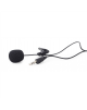 Gembird Clip-on microphone MIC-C-01 Black