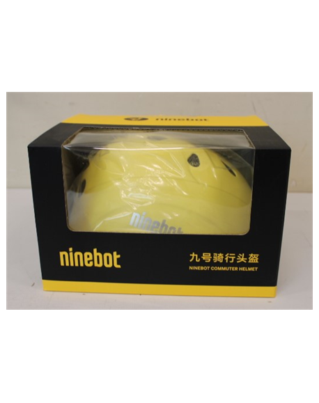 SALE OUT. Segway Ninebot Commuter Helmet (Yellow) L, UNPACKED, USED, SCRATCHED | Ninebot Commuter Helmet | Yellow
