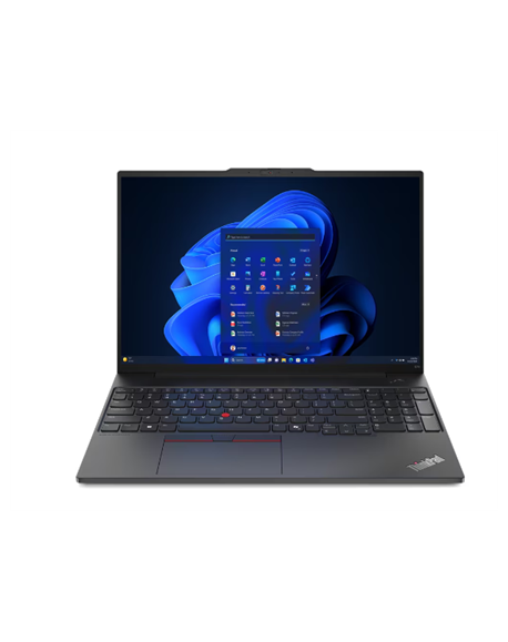 Lenovo | ThinkPad E16 Gen 2 | Black | 16 " | IPS | WUXGA | 1920 x 1200 pixels | Anti-glare | AMD Ryzen 5 | 7535HS | 16 GB | SO-D