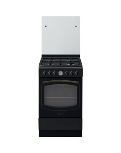 INDESIT Cooker | IS5G8MHA/E/1 | Hob type Gas | Oven type Electric | Anthracite | Width 50 cm | Grilling | Depth 60 cm | 60 L