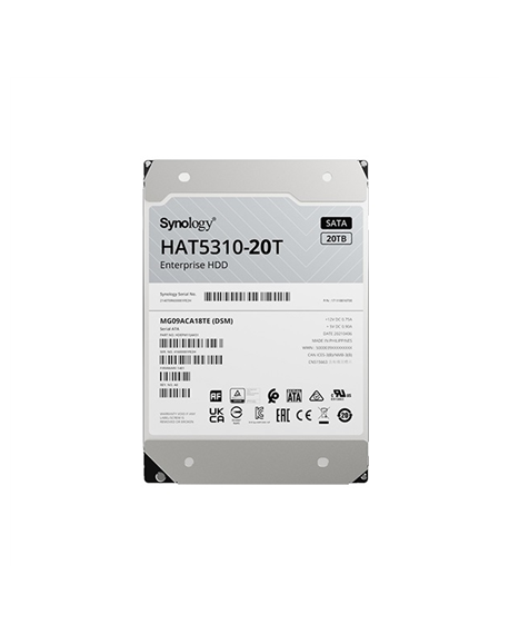 20000 GB | 7200 RPM | Hard Drive | HAT5310-20T