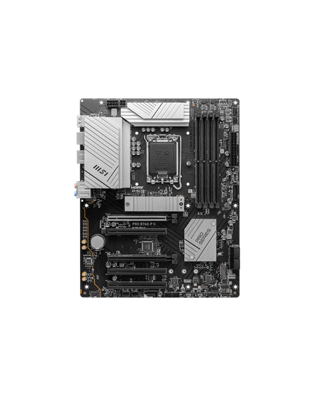 MSI PRO B760-P II | Processor family Intel | Processor socket LGA1700 | DDR5 | Number of SATA connectors 4