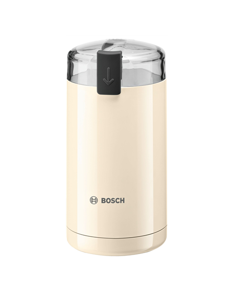 Bosch Coffee Grinder TSM6A017C 180 W, Coffee beans capacity 75 g, Beige