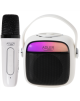 Karaoke Speaker With Microphone | AD 1199W | Bluetooth | White | Portable | Wireless connection
