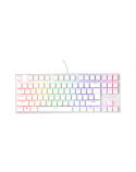 THOR 303 | Mechanical Gaming Keyboard | Wired | US | White | USB Type-A | Outemu Peach Silent