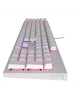 THOR 303 | Mechanical Gaming Keyboard | Wired | US | White | USB Type-A | Outemu Peach Silent