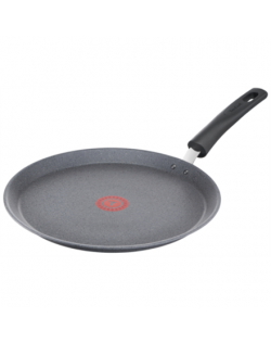 TEFAL Mineralia Force G1233953 Crepe, Diameter 28 cm, Suitable for induction hob, Fixed handle, Grey