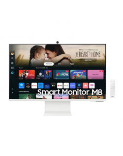 LS32DM801UUXDU | 32 " | VA | 16:9 | 60 Hz | 4 ms | 3840 x 2160 pixels | 400 cd/m² | HDMI ports quantity 1 | White