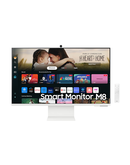 LS32DM801UUXDU | 32 " | VA | 16:9 | 60 Hz | 4 ms | 3840 x 2160 pixels | 400 cd/m² | HDMI ports quantity 1 | White