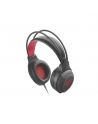 Genesis RADON 300 Gaming Headset, Built-in microphone, Black/Red