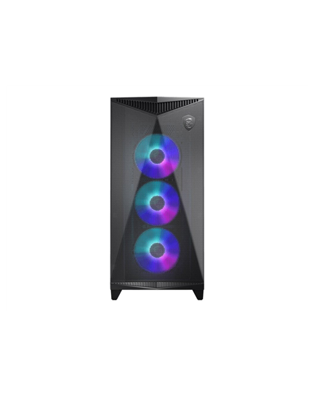 MSI MPG GUNGNIR 300R AIRFLO | MSI | PC Case | MPG GUNGNIR 300R AIRFLOW | Side window | Black | Mid-Tower | Power supply included