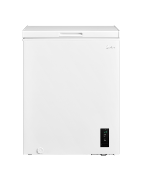 Midea Freezer | MDRC207FEE01 | Energy efficiency class E | Chest | Free standing | Height 85 cm | Total net capacity 142 L | Whi