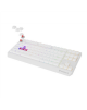 THOR 230 | Mechanical Gaming Keyboard | Wireless | US | White | 2.4 GHz, Bluetooth, USB | Outemu Red