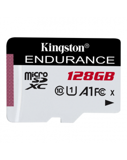 Kingston Endurance 95R 128 GB, Micro SD, Flash memory class 10