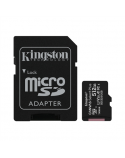 Kingston Canvas Select Plus 512 GB, Micro SD, Flash memory class 10, SD adapter