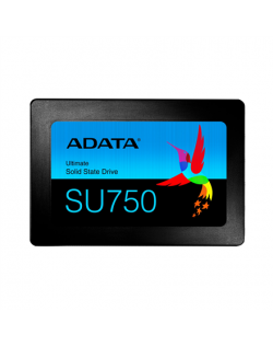 ADATA Ultimate SU750 1000 GB, SSD form factor 2.5", SSD interface SATA, Write speed 520 MB/s, Read speed 550 MB/s