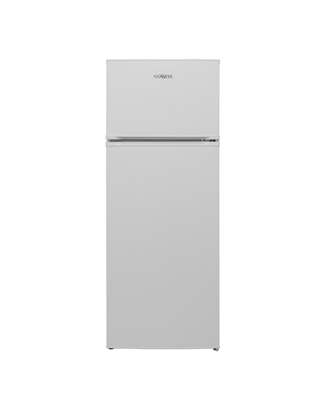 Refrigerator | GODRDD0144GW8AE | Energy efficiency class E | Free standing | Double Door | Height 145 cm | Fridge net capacity 1