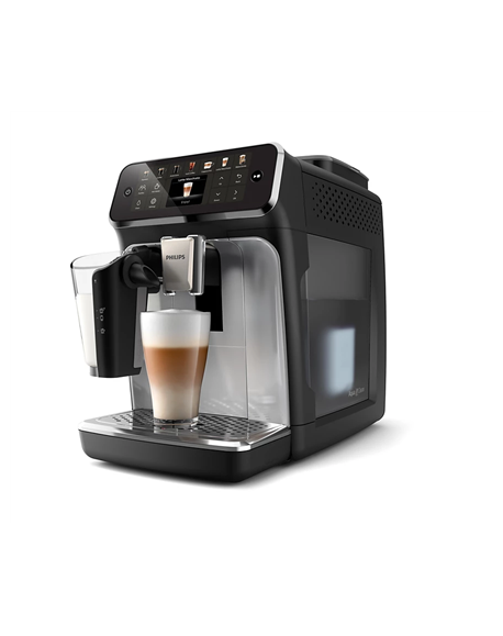 Espresso Machine | EP4446/70 | Pump pressure 15 bar | Built-in milk frother | Fully Automatic | 1500 W | Black/Silver