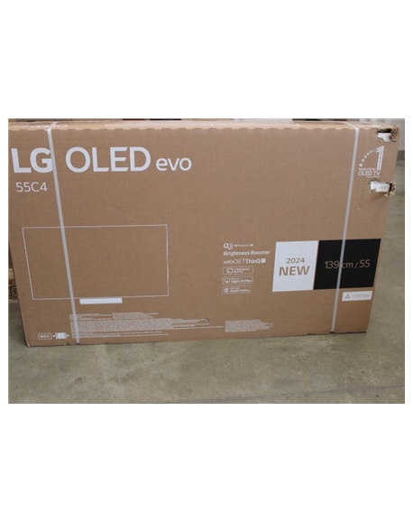SALE OUT. LG OLED55C41LA 55" (139 cm) OLED evo C4 4K Smart TV, DAMAGED PACKAGING