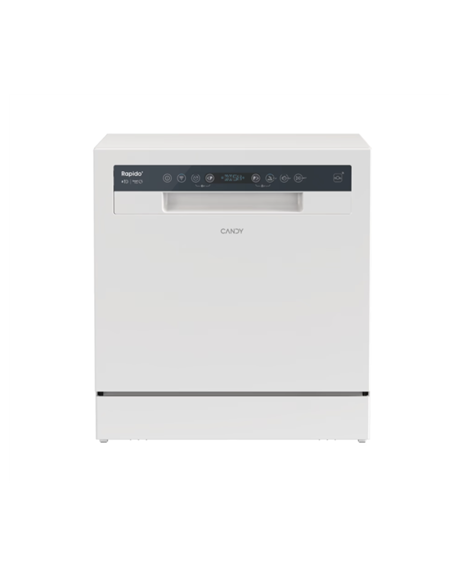 Candy | Dishwasher | CP 8F9FFW | Free-standing | Width 55 cm | Number of place settings 8 | Number of programs 8 | Energy effici